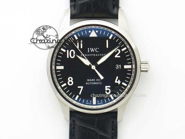 MIROTIME 0327 Aquatimer Chrono IW376702 SS BLS 1:1 Best Edition Black Dial on Black Rubber Strap A WellDesigned 7105